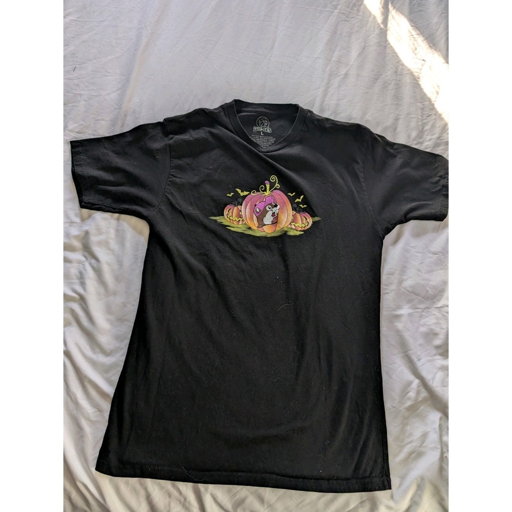 Buc-ees Adult Unisex Large Halloween If You've Got It Haunt‎ It Black T-Shirt